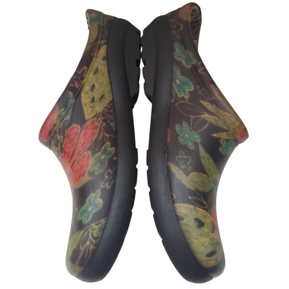 Sloggers Women Waterproof Rubber Clogs 7 Garden Slip On Rain Forest Fairy Grunge - Picture 10 of 15